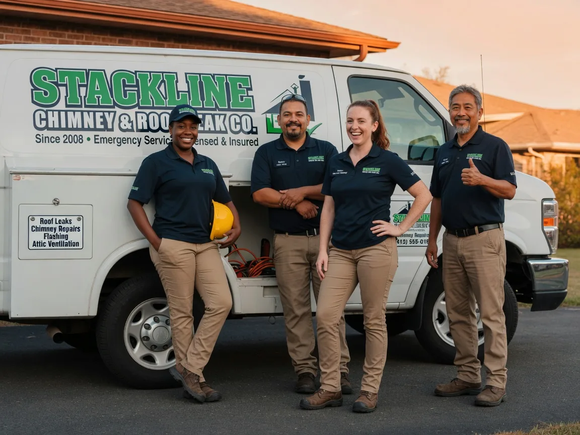 Chimney flashing repair company in Larimer, PA